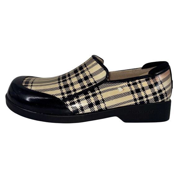 Sperry Topsiders Women's Sz 9 Yellow/Black Plaid Shoes Waterproof Outdoor Rain - Picture 7 of 12